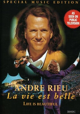 #ad Andre Rieu DVD La vie est belle Life Is Beautiful 2001 PBS Classical Music EUC $8.74