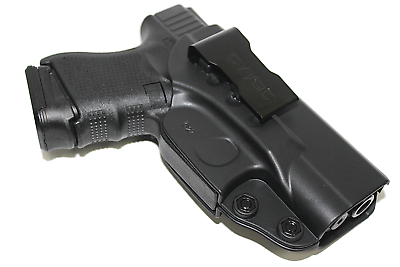 #ad For Glock 26 27 33 Gen 1234 IWB Concealed Carry Gun Holster Black Polymer $19.95