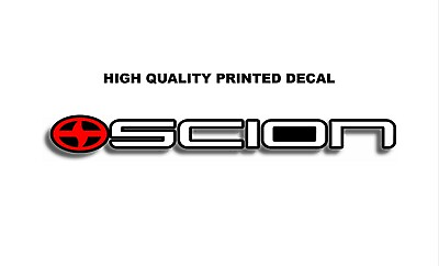 #ad Scion Window Decal Windshield Sticker Vinyl Graphics frs iA iM tC xB xD xA 20quot; $11.00