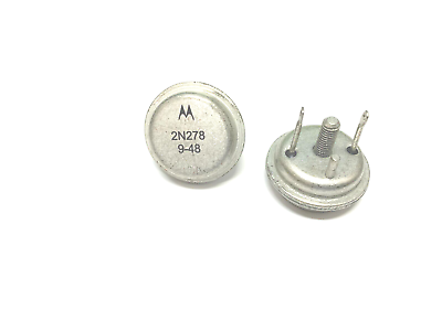 #ad 2N278 Germanium Power Transistor FREE Shipping within the US BY MOTOROLA $16.95