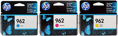 #ad HP 962 Combo 3 pack Ink Cartridge New Genuine CMY $17.99