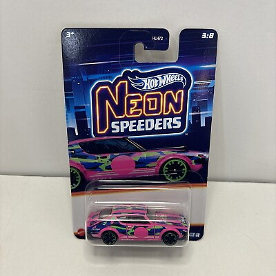 #ad 2024 Hot Wheels Neon Speeders Nissan Skyline 2000GT R Pink $7.99