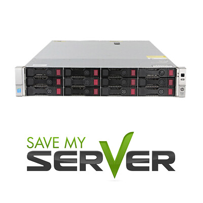 #ad HP ProLiant DL380 G9 Server 2x E5 2680 V4 =28 Cores P440 64GB Choose Drives $782.99