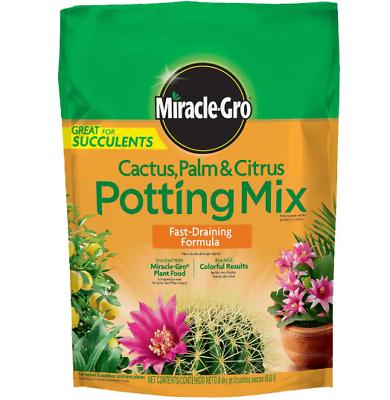 #ad 8 Qt. Cactus Palm and Citrus Potting Soil Mix $9.99