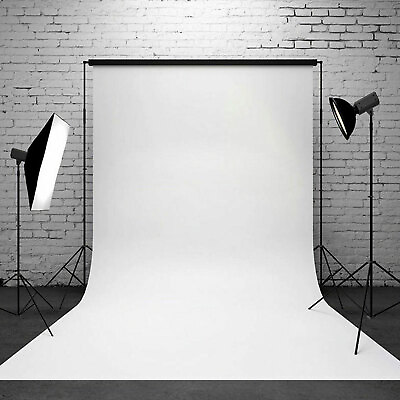 #ad 5X7FT Vinyl Studio Muslin Photography Backdrop Photo Stand Background Props HYE $16.48