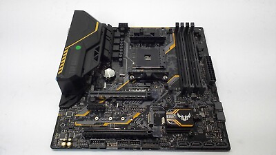 ASUS TUF B350M PLUS GAMING Motherboard Supports 64GB DDR4 AM4 $74.99