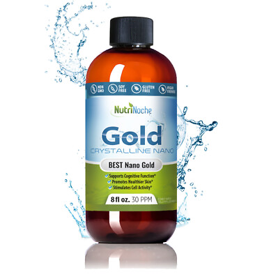#ad The BEST Colloidal Gold Colloidal Minerals No Fillers Additives NutriNoche $22.97