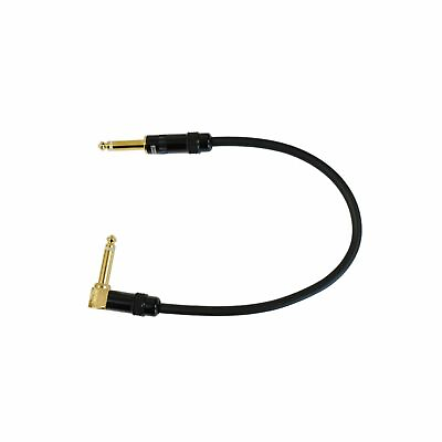 #ad 1 Ft cable 1 4quot; TS Plug to 1 4quot; TS Right Angle Plug C28001 $7.99