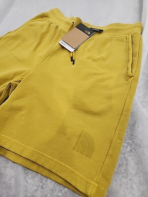 #ad $55 New North Face Mens Garment Dye 7 Shorts Size Medium Miner Gold Color $24.99