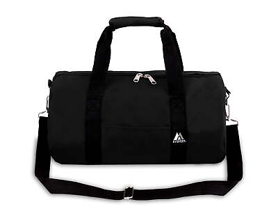 #ad Unisex 30 Inch Round Duffel Bag Black $20.38