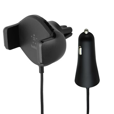 #ad Belkin 10W Wireless Qi charging Vent Mount Black F7U053btBLK $14.29