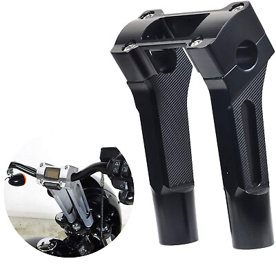 #ad Straight One Piece Handlebar Risers Fit For H D M8 Softail Street Bob 2018 2021 $161.49