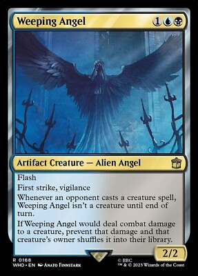 #ad Weeping Angel NM MTG Universes Beyond: Doctor Who $1.45