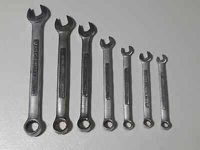 #ad Craftsman Lot Of 7 V amp; VV Metric Combination Wrench 15 14 13 10 9 8 7mm $25.50