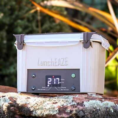 #ad Cordless Electric Lunch Box – Self Heating Battery Powered Food $119.95