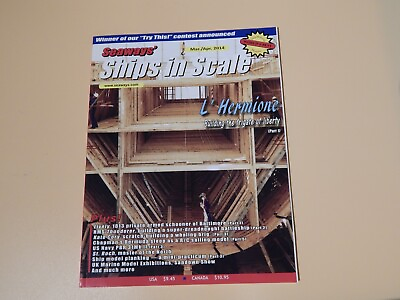 #ad Seaway#x27;s Ships in Scale Magazine 2014 Volume XXV Number 2 $2.40