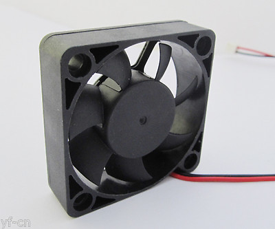 #ad 1pc 12V DC Brushless Cooling Fan 50mm x 50mm x 15mm 5015 2pin Wire $4.59