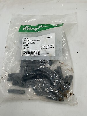#ad Rain Bird A46006 SBCPLG Spiral Barb 1 2 Inch Each Inlet Bag of 50 $19.99