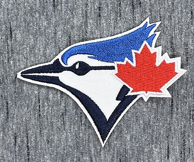 #ad TORONTO BLUE JAYS EMBROIDERED IRON ON PATCH 3” X 3.5” FREE SHIPPING $4.99