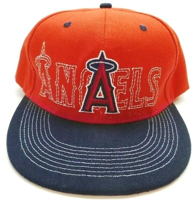 #ad California CA Angels Baseball Snapback Hat Cap Embroidered Logo Flat Brim $9.89