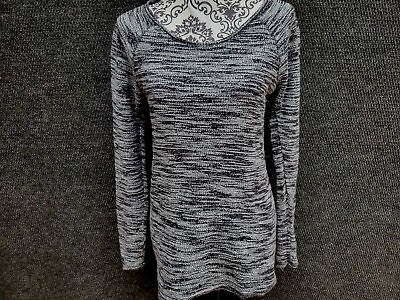 #ad Old Navy Women Gray Pullover Sweater 100% Cotton Size Sp $8.05