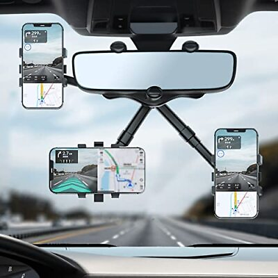 #ad 360°Rotatable and Retractable Car Phone Holder Multifunctional Adjustable Mou... $27.18