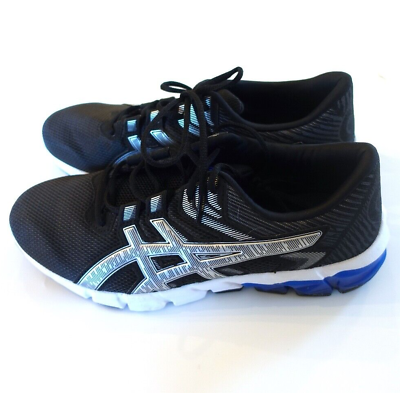 #ad Asics Men#x27;s Gel Venture Running Shoes In Black amp; Blue Size Mens 8 Worn Once $27.99