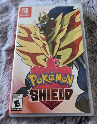 #ad Pokémon Shield Nintendo Switch. Great Condition. FAST SHIPPING $39.89