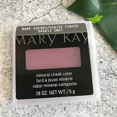 #ad Mary Kay Mineral Cheek Color Dark Cherry 046612 2M01 New Blush $8.99