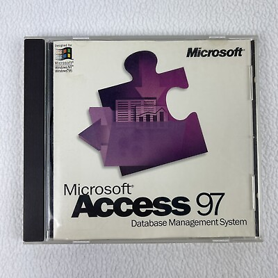 #ad Microsoft Access 97 CD with Key $14.99