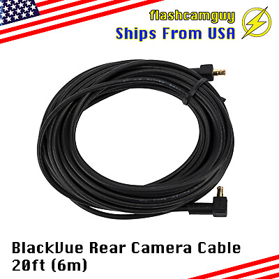#ad BlackVue Rear Camera Cable CC 6 20ft 6m $16.99