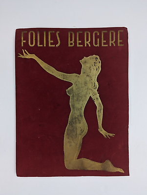 #ad Folies Bergere Vintage Playbill Souvenir Program Vintage $26.99