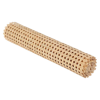 #ad Natural Rattan Webbing Roll For Chair Repair Kit Multiple Size Options $29.06