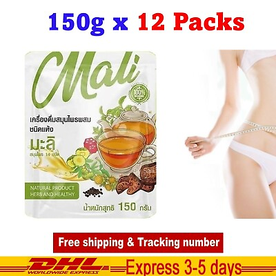 #ad 12x Mixed Herbal Tea Mali Organic Reduce Fat Accelerate Metabolism Detox Health $174.98