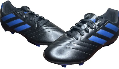 #ad Adidas Goletto VII FG J Youth Boys Soccer Black Blue Cleats FV2894 $24.97