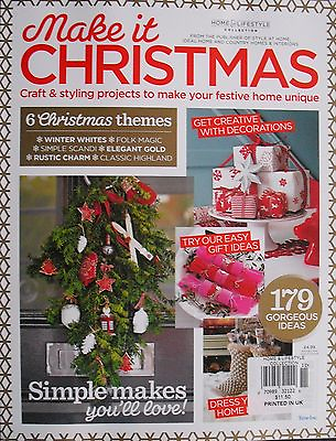 #ad CRAFT amp; STYLING PROJECTS TO MAKE YOUR FESTIVE HOME UNIQUE 2014 MAKE IT CHRISTMAS $8.00