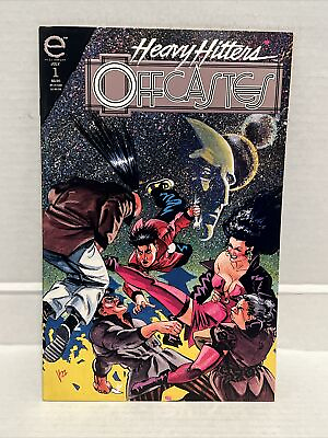 #ad Offcastes #1 Comic Book Epic 1993 Heavy Hitters Bagged amp; Boarded $16.10