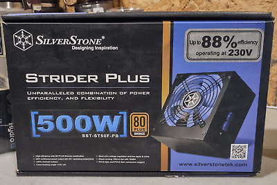 #ad NEW SILVERSTONE STRIDER PLUS 500W SST ST50F PB $90.00