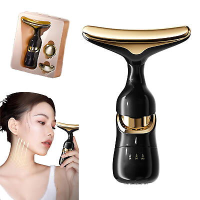 #ad NEW Face Massager Electric Facial Beauty Neck Face Lifting Anti Aging Care Women $12.69