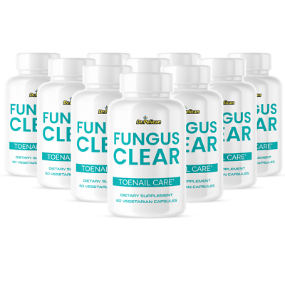 #ad Fungus Clear Skin amp; Nail Support 10 Bottles 600 Capsules $184.99
