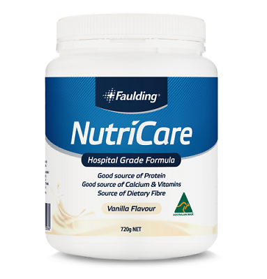 #ad Faulding NutriCare Vanilla Flavour Powder 720g Meal Replacement AU $36.24