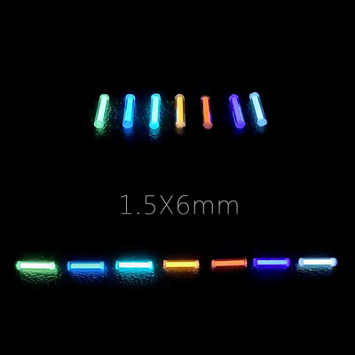 #ad It is not tritium gas rod Glass Luminous Tube Fingertip Gyro EDC luminous hf C $1.98