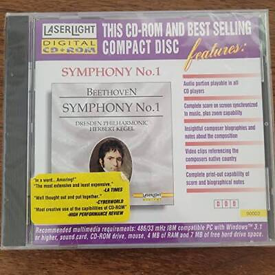 #ad beethoven symphony no1 Audio CD VERY GOOD $4.39