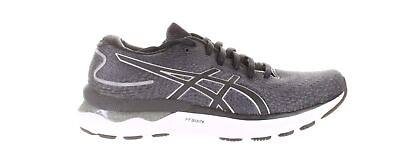 #ad ASICS Womens Gel Nimbus 24 Black Running Shoes Size 9 Wide 7652140 $33.74
