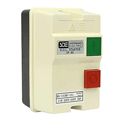 #ad 18835 3 Phase 220 240 Volt 5 HP12 18 Amp Magnetic Switch $90.42