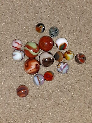 #ad Vintage Marble Lot Of 16 $55.00