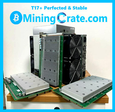 #ad PERFECTED Antminer T17 STABLE 60TH s Better then T19 NOW getting 30w per THs $1299.99
