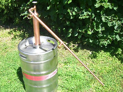 #ad 2quot;COLUMN ETHANOL MOONSHINE WHISKEY COPPER STILL over 6000 Happy Customers $159.95
