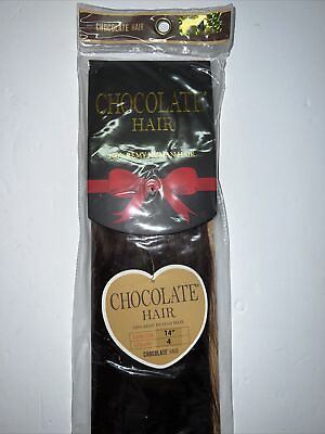 #ad Rent 100% Human Hair Chocolate Hair 14” Color 4 $15.29