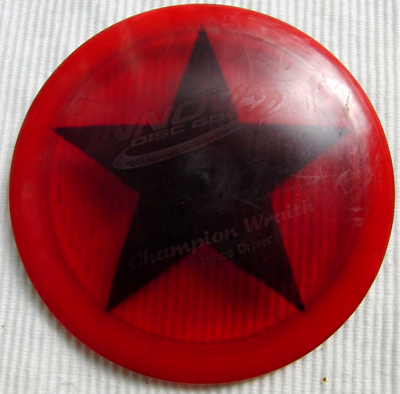 #ad Rare PFN Innova Champion Wraith Red Black Star 174 Grams Patent Numbers $29.95